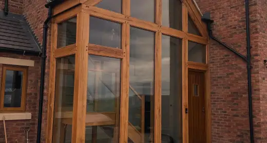 Air Dried Oak Frames – Ockbrook, Derbyshire