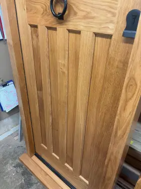 Click Here To Enlarge This Photo Of Beautiful Oak Door & Window Frame In Derby